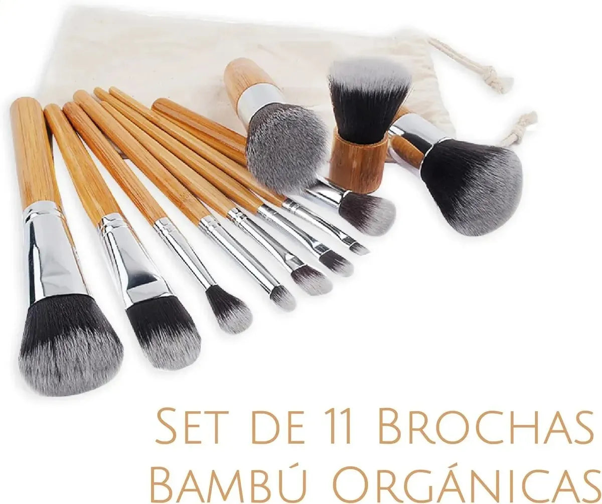 Limpiador de Brochas Automático + Set de 11 Brochas de Regalo