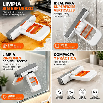 Mini Mopa De Mano Escurridora Multiuso