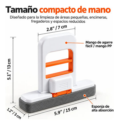 Mini Mopa De Mano Escurridora Multiuso