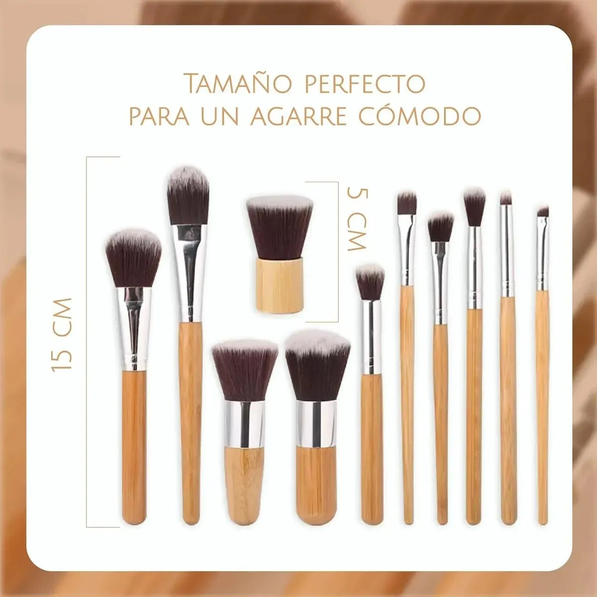 Limpiador de Brochas Automático + Set de 11 Brochas de Regalo