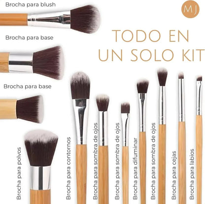 Limpiador de Brochas Automático + Set de 11 Brochas de Regalo