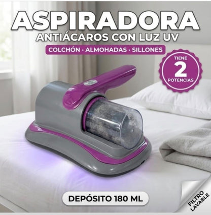 Depósito transparente de 180ml de la aspiradora antiácaros