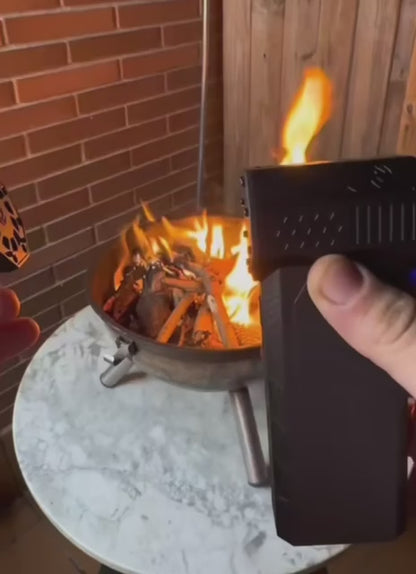 Soplador Inalámbrico Mini Jet Fan Turbo Potente Recargable con Luz LED